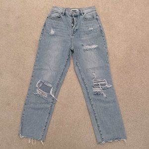 Light wash Pacsun Ripped Jeans